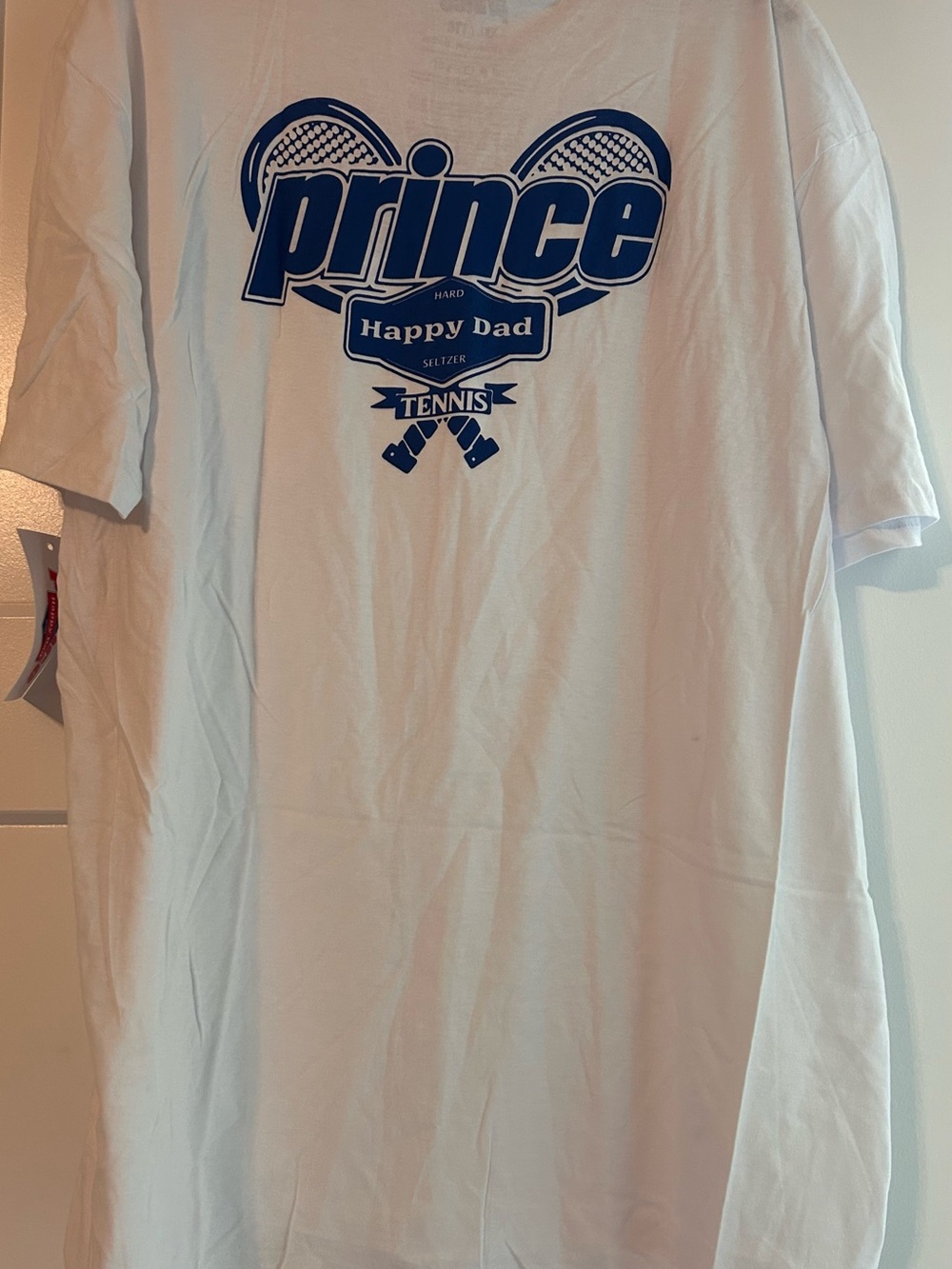Prince x Happy Dad Men's T-Shirt Size XXL